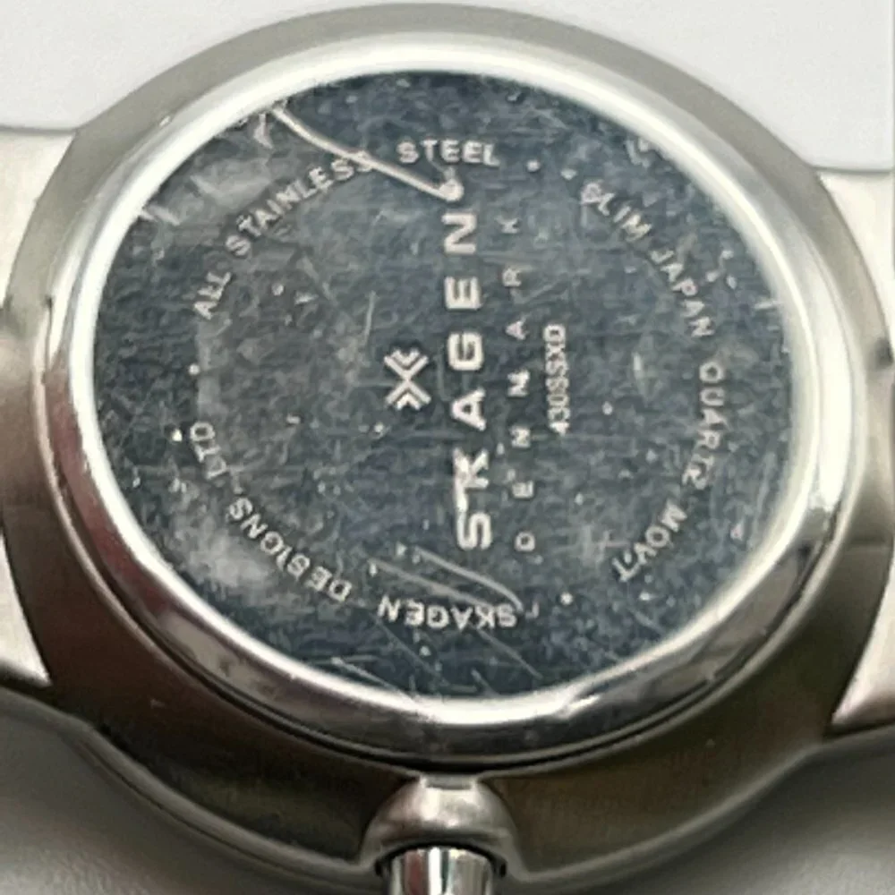Skagen Denmark Round Silver Ladies watch Working